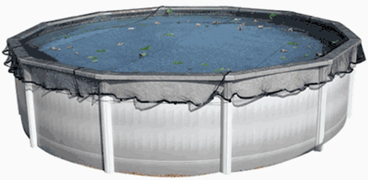 16’ Round Leaf Net Pool Cover 3 16’ Round Leaf Net Pool Cover
