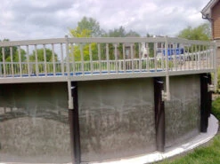 Vinyl Works Canada Premium Above Ground Pool Fence 24" Tall Resin: 24" Resin Above Ground Pool Fence Kit A 8 Section Base Kit