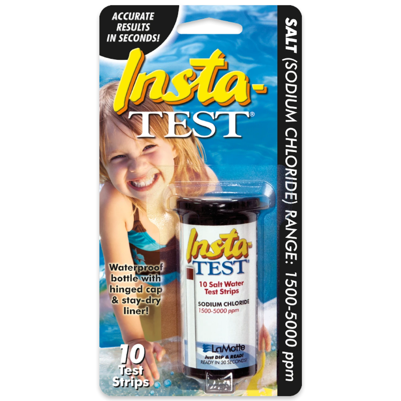 LaMotte Insta-TEST Sodium Chloride (Salt) Test Strips 4 LaMotte Insta-TEST Sodium Chloride (Salt) Test Strips - Image 2