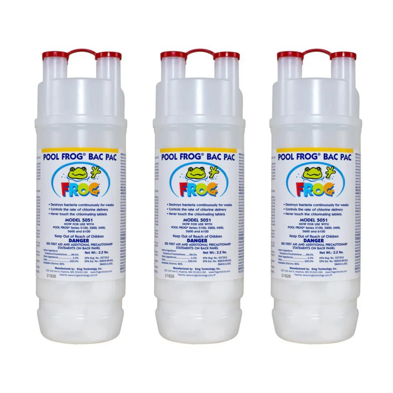 POOL FROG® Chlorine Bac Pac 4 POOL FROG® Chlorine Bac Pac - Image 2