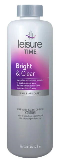 Leisure Time Bright & Clear Spa Clarifier 32oz