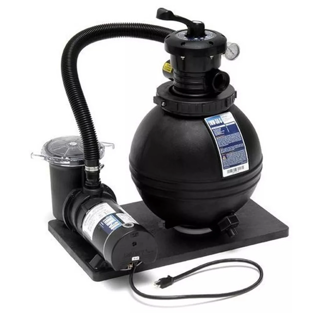 Waterway TWM 16" Sand Filter System With Fully Rated Pump - Includes Intex Adapter Fittings 3 Waterway TWM 16" Sand Filter System With Fully Rated Pump - Includes Intex Adapter Fittings