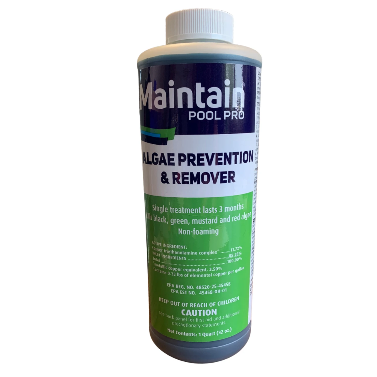 Maintain Algae Prevention & Remover 11.72% Copper Algaecide 4 Maintain Algae Prevention & Remover 11.72% Copper Algaecide - Image 2