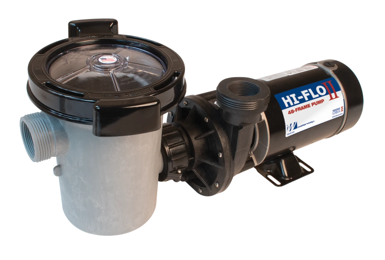 Waterways Hi-Flo 1 Horse Power 2-Speed Above Ground Pool Pump 4 Waterways Hi-Flo 1 Horse Power 2-Speed Above Ground Pool Pump - Image 2