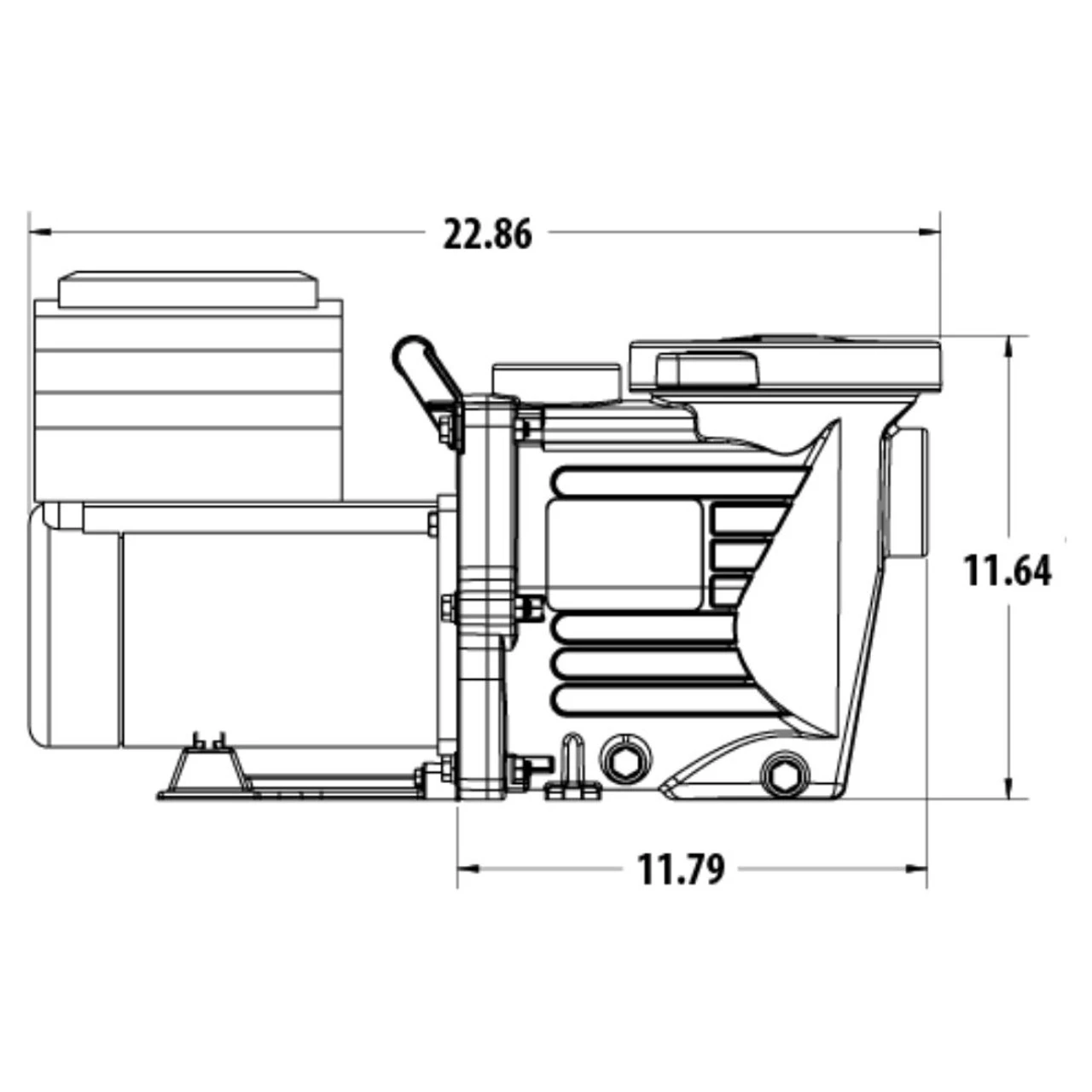 Waterway Power Defender PD-270 Variable Speed Pump | 2.70HP 230V 4 Waterway Power Defender PD-270 Variable Speed Pump | 2.70HP 230V - Image 2