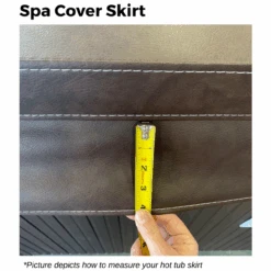 Round Deluxe Spa Cover 8 Round Deluxe Spa Cover -Pool Supplies Sale SPA COVER skirt 1 13658.1717178395