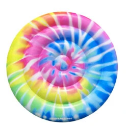 Swimline 72" Spiral Tie Dye Inflatable Island