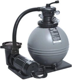 Waterway's TWM 19" Sand Pool Filter With Fully Rated 3/4 HP Pump For Above Ground Pools