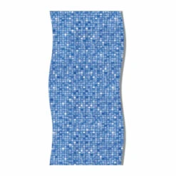 Swimline 18' X 33' Oval 25 Gauge Cube TileOverlap Above Ground Pool Liner