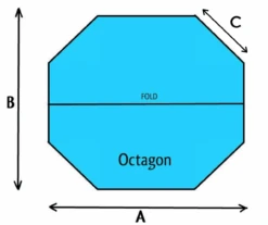 Octagon Deluxe Spa Cover