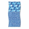 Swimline 12' Round Rolling Cubes Overlap Above Ground Pool Liner 25 Gauge 48"-54" Tall Wall -Pool Supplies Sale rolling cubes 81259.1717181272