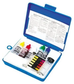 Swimline HydroTools 8440 Four In One Chlorine, Bromine, PH & Alkalinity Test Kit
